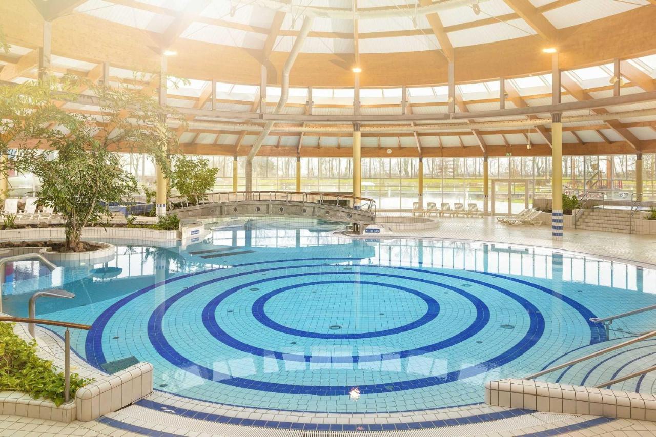 Terrasse, Gratis Nutzung Vom Ahoi Erlebnisbad Und Sauna In Sellin - Villa Karola Fewo 02 ゲーレン エクステリア 写真